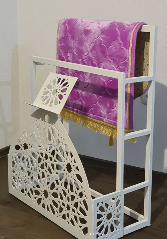 Decorative steel table — hand-fabricated and welded